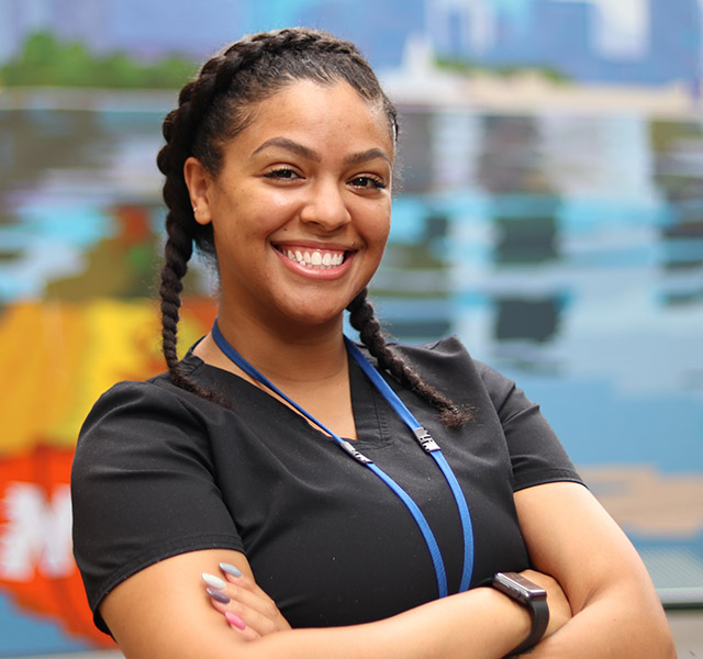 DEI_Image nurse in black scrubs